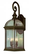  44182 BK - Wentworth Atrium Style, Armed Outdoor Wall Lantern Light, with Open Base